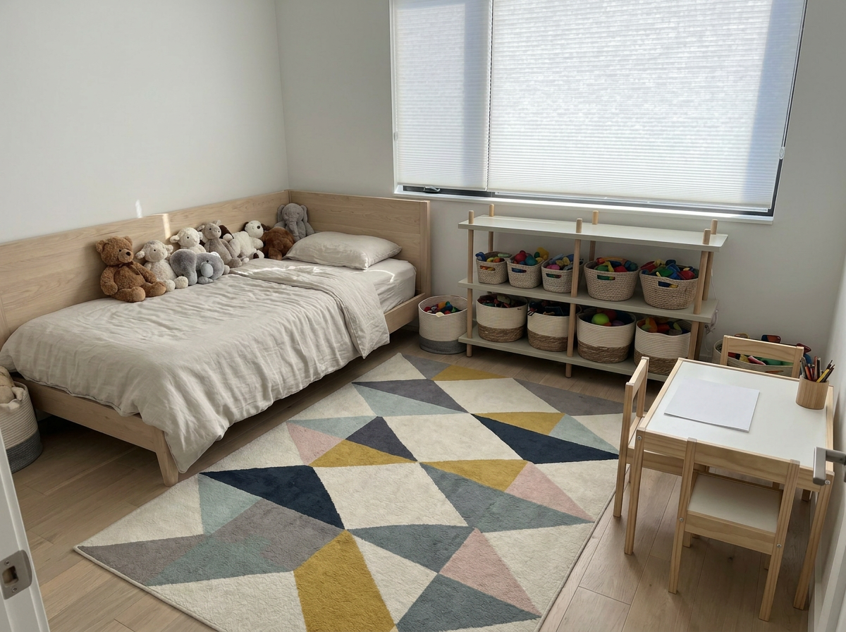Restyled Kids' bedroom render