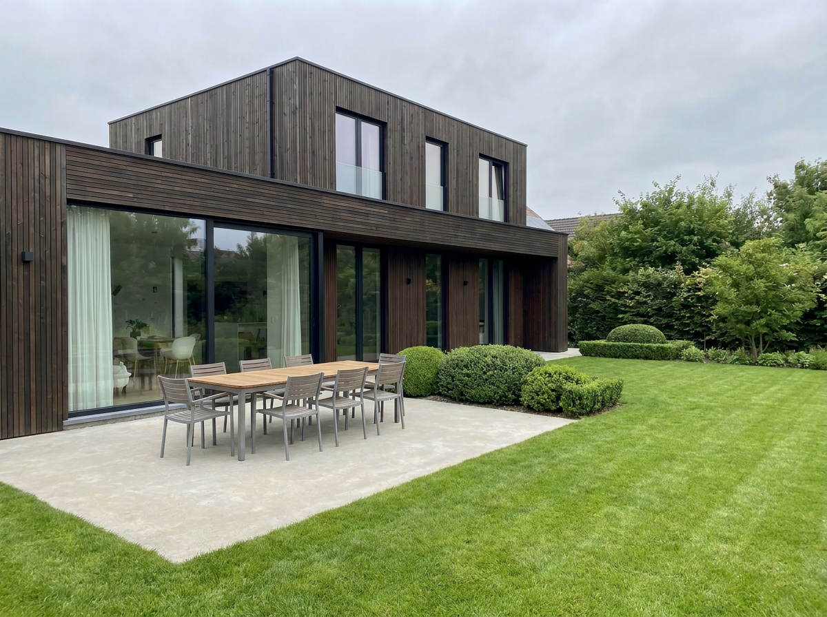 Restyled Terrace & garden render